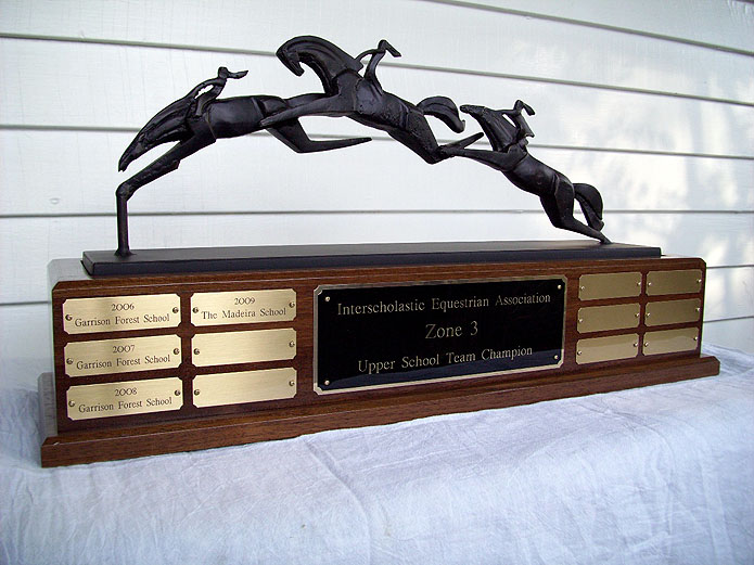 equestrian perpetual trophy base