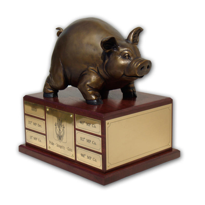 pig perpetual trophy base