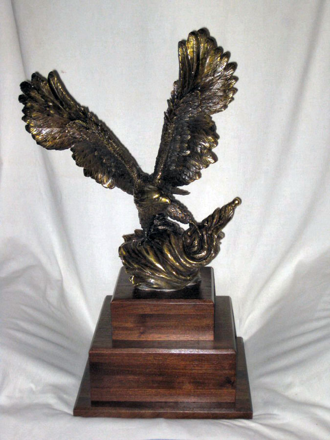 eagle sculpture base